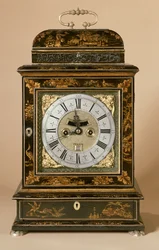 Konsolenuhr, Mechanismus von James Boyce, ca. 1705